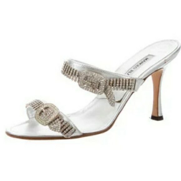 Manolo Blahnik Shoes - MANOLO BLAHNIK Crystal Shoes